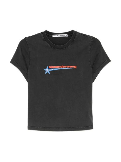 T-shirt with logo ALEXANDER WANG | 1CC4251155011